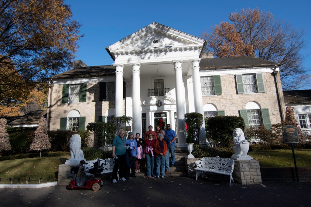 Family at Graceland

